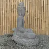  Product image 8 of the product “Sitting Buddha, Khmer Style, 71cm Height, Riverstone ”